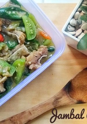 Foto resep Ikan Asin Jambal Roti Cabai Hijau