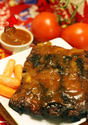 有耐心一定有代價 - 香烤豬肋排 Oven Grilled pork rib 的食譜成品照片