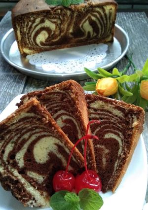 Foto resep Bolu Jadul Zebra