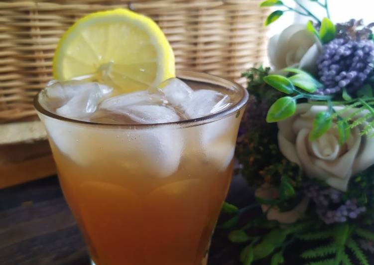 Resep Ice Lemon Tea Anti Gagal