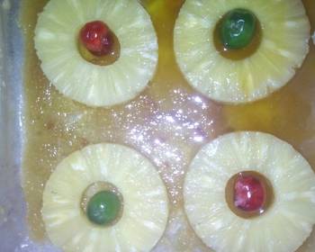 How To Make Recipe Pineapple upside down cake Delicious Nutritious