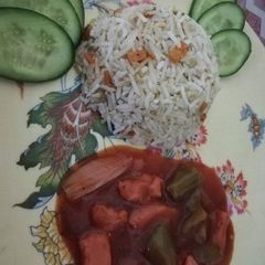 A picture of Chicken Manchurian.