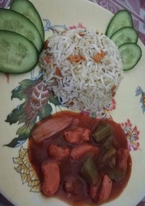 A picture of Chicken Manchurian.