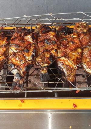 Foto resep Ikan nila bakar pedes manis