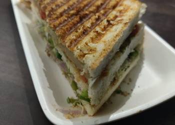 Latest Recipe Veg Grilled Sandwich Delicious Perfect