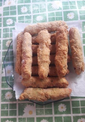 Una foto de Salchichas rellenas con queso