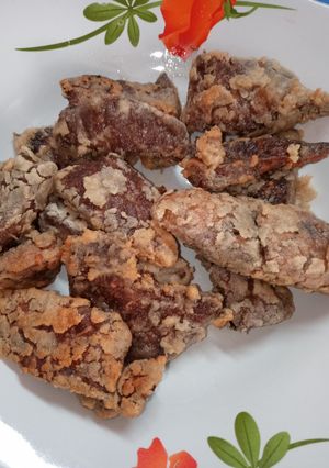 Foto resep Paru goreng asam manis