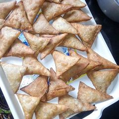 A picture of Samosas.