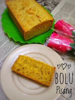 Foto resep 86. Bolu Pisang Panggang