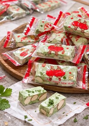 香菜牛軋糖 2（修改版） 的食譜成品照片