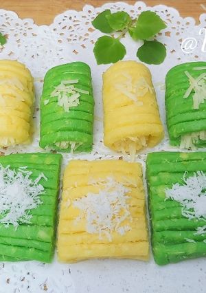 Foto resep GETUK LINDRI | GETUK KEJU Tanpa Cetakan, Mudah Enak Dan Legit