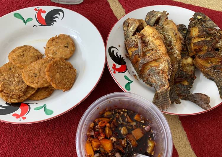 Ikan goreng garing
