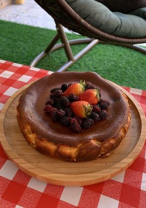 صورة لوصفة سان سيباستيان 🍰