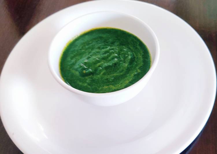 Recipe of Perfect Green dhaniya chutney