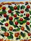 Pizza Capri - masa con prefermento poolish
