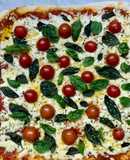 Pizza Capri - masa con prefermento poolish