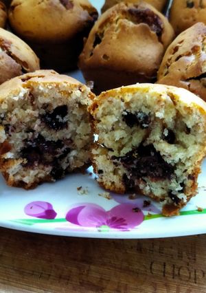 Une photo de Muffins aux pépites de chocolat au cake factory