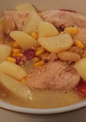 Serpenyős csirke recept fotója