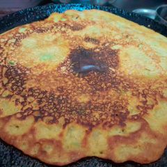 A picture of Moong dal,basen,soya granules chilla or dosa.