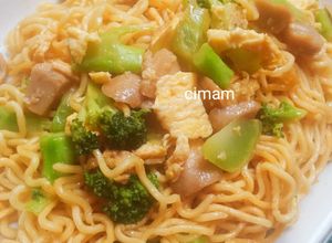 Foto resep Mie goreng Brokoli