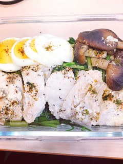 雞胸肉便當(減醣料理) 的食譜成品照片