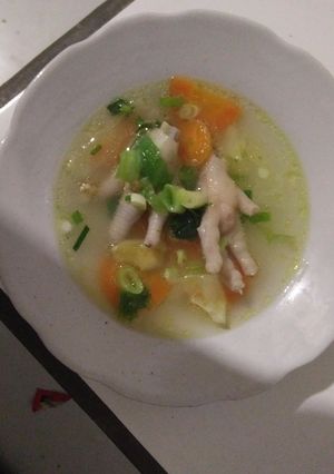 Foto resep Sop ceker Ayam Jahe Ala chef Merty bhianda