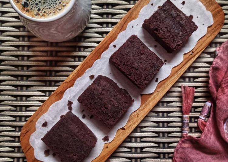 Resep 263. Brownies Cokelat Kukus (takaran sendok), Sempurna