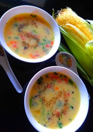 A picture of Sweetcorn Soup.