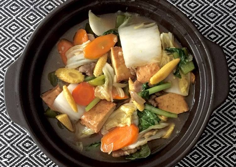 Cara Gampang Menyiapkan Sapo Tahu Daging Sapi, Bisa Manjain Lidah