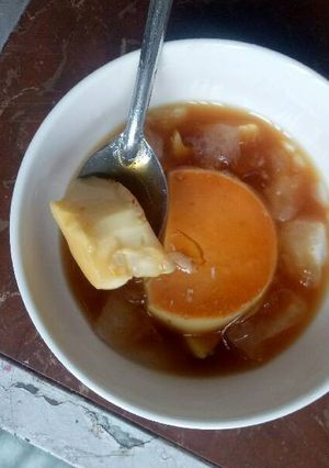 Hình của món Bánh flan.