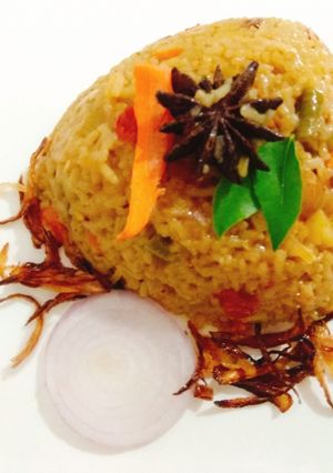 A picture of Fried rice.