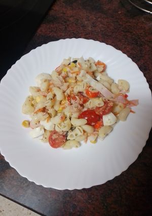 Una foto de Ensalada de pasta