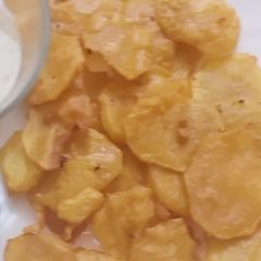 A picture of Aloo ke pakory.