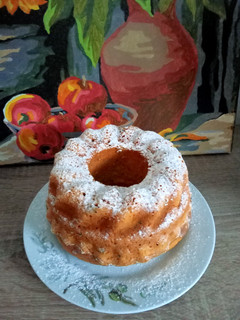 Banános kuglóf 🍌 recept fotója