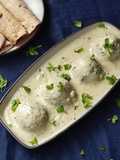 Malai Kofta In White Gravy (amul fresh cream)