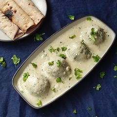 Malai Kofta In White Gravy (amul fresh cream) A picture of Malai Kofta In White Gravy (amul fresh cream).