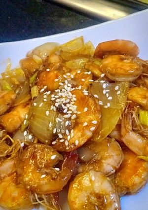 Foto resep Udang goreng mentega