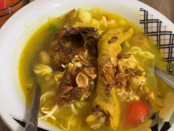 Cara Mudah Menyiapkan Resep Soto Ayam Kuning yang Bisa Manjain Lidah Anti Ribet, Mantap Sekali