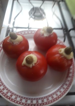 Una foto de Tomates rellenos