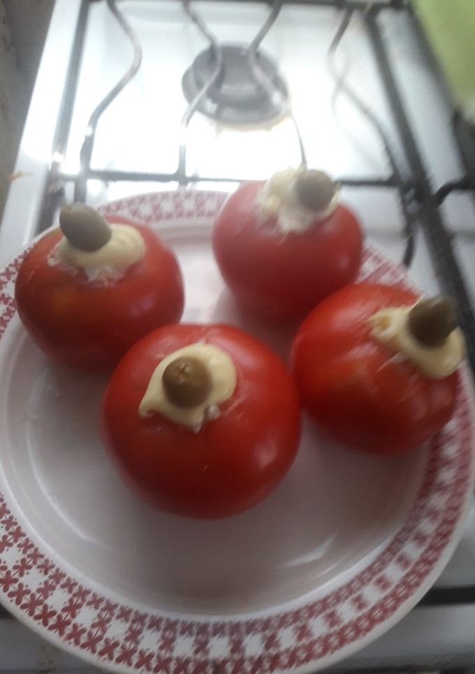 Una foto de Tomates rellenos