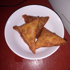 Beef Samosas A picture of Beef Samosas.