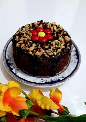 عکسی از دستور کیک بدون تخم مرغ