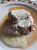 Medalhão de lombo com molho gorgonzola