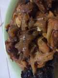 Sea cucumber and chicken with oesyter sauce