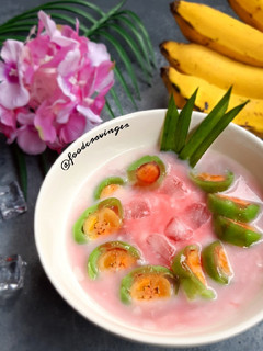 Foto resep Es Pisang Ijo