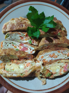 Foto resep Omelet sayur