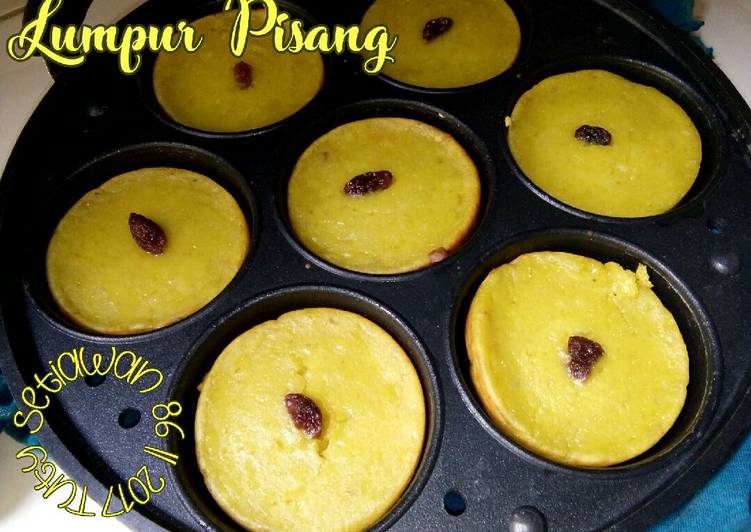 resep cara buat Lumpur Pisang