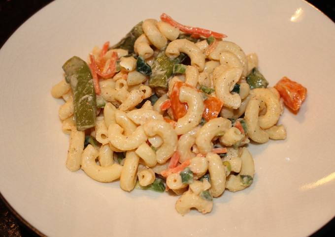 Recipe of Delicious Macaroni Salad with Veggies