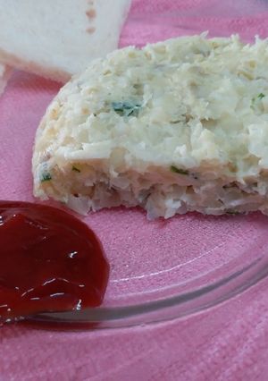 A picture of Egg Omelette (In Microwave).