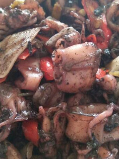 Foto resep Cumi Item Saus Tiram